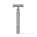 Butterfly Opening Micro Comb Safety Razor Double Edge